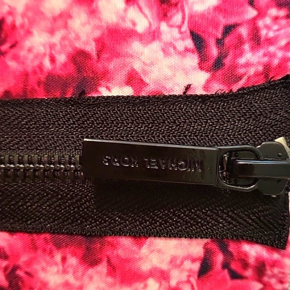 Michael Kors Pink Flowered Dress, Size: 4 - Picture 5 of 8